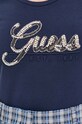 Tričko s dlhým rukávom Guess W3YI37.J1314 tmavomodrá