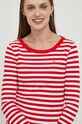 Tommy Hilfiger hosszú ujjú piros WW0WW38869
