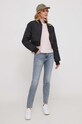 Tommy Hilfiger longsleeve WW0WW39784 różowy AW23