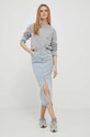 Tommy Hilfiger longsleeve WW0WW39784 szary AW23
