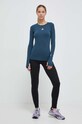 Majica dugih rukava za trening adidas Performance Techfit IL1081 tirkizna AW23