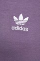 Бавовняний лонгслів adidas Originals IL3870 фіолетовий