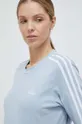 Pamučna majica dugih rukava adidas Ženski