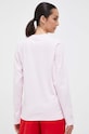 Ruházat adidas pamut hosszúujjú IB9466 rózsaszín