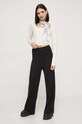Majica dugih rukava Hollister Co. KI339.3425.178 bež AW23