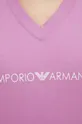 Хлопковая футболка lounge Emporio Armani Underwear Женский