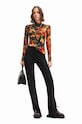 Longsleeve Desigual πολύχρωμο 23WWTK53