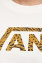 Vans longsleeve bawełniany VN000ADUFS81 beżowy