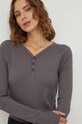 Odzież G-Star Raw longsleeve bawełniany D23342.D289 szary