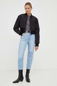 Tričko s dlhým rukávom G-Star Raw D23343.D493 sivá AW23