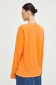 Ρούχα Βαμβακερή μπλούζα με μακριά μανίκια Résumé 18771067 πορτοκαλί