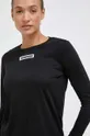 čierna Tréningové tričko s dlhým rukávom Hummel Tola