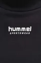 čierna Tričko s dlhým rukávom Hummel Gisa