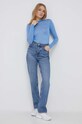 Sisley longsleeve 3XFRL200N.3B5 albastru AW23