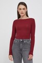 Longsleeve Tommy Hilfiger μπορντό WW0WW39788