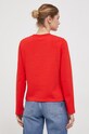 Бавовняний лонгслів Tommy Hilfiger WW0WW40292 червоний AW23