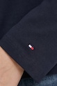 Tommy Hilfiger longsleeve bawełniany WW0WW40292 granatowy