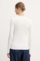 Odzież Lacoste longsleeve bawełniany TF1692 beżowy