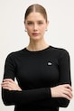 Lacoste longsleeve bawełniany czarny TF1692