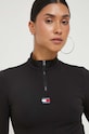 Tommy Jeans longsleeve negru DW0DW16496