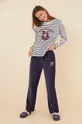 πολύχρωμο Βαμβακερή μπλούζα με μακριά μανίκια women'secret Mix & Match HARRY POTTER COLLEGE