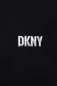 μαύρο Βαμβακερή μπλούζα με μακριά μανίκια DKNY