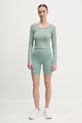 Majica z dolgimi rokavi za vadbo Under Armour Train Seamless 1379150 zelena SS25