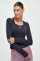 Tréningové tričko s dlhým rukávom Under Armour Train Seamless slim čierna 1379150