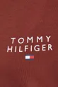 rjava Majica z dolgimi rokavi lounge Tommy Hilfiger