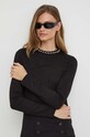 Karl Lagerfeld longsleeve czarny 236W1708