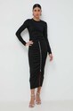 Karl Lagerfeld bluzka 236W1717 czarny SS24