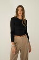 Tričko s dlhým rukávom Saint Body SB.258 čierna AW23
