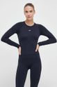 Tommy Hilfiger longsleeve z elastanem granatowy S10S101794