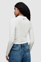 AllSaints longsleeve HALLIE WM092Z biały AW23
