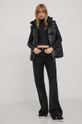 Abercrombie & Fitch longsleeve KI139.3562.900 negru AW23
