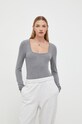 Abercrombie & Fitch longsleeve KI139.3571.114 gri AW23