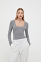 Abercrombie & Fitch longsleeve KI139.3571.114 gri AW23