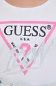 Pamučna majica dugih rukava Guess Ženski
