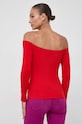 Oblečení Tričko s dlouhým rukávem Guess KELLIE W4RP06.KB9E2 červená