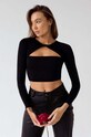Лонгслив Saint Body slim чёрный SB.345