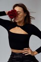 Saint Body longsleeve SB.345 negru AW23