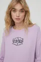 Хлопковый лонгслив Vans Женский