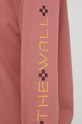 Vans longsleeve bawełniany VN000F38CHO1 różowy
