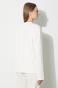 Clothing Heron Preston cotton longsleeve top Heron Bird Painted Ls Tee HWAB027F23JER0020425 beige