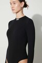Κορμάκι Heron Preston Hpny Emb Ls Knit Body HWHP001C99KNI0021001