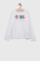 Guess longsleeve dziecięcy z elastanem biały J3YI01.K6YW4.9BYX