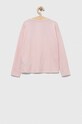 Guess longsleeve dziecięcy J3YI01.K6YW4.9BYX różowy AW23