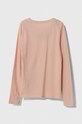 Guess longsleeve bawełniany dziecięcy J84I36.K8HM0.9BYX różowy AW23