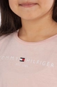 Dječja pamučna majica dugih rukava Tommy Hilfiger Za djevojčice