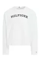 Tommy Hilfiger longsleeve in cotone bambino/a bianco